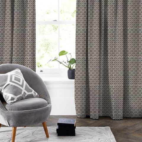 Axis Charcoal Made To Measure Curtain