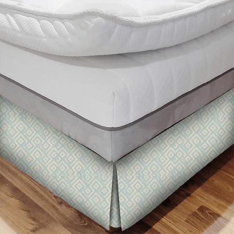 Veda Duckegg Bed Base Valance