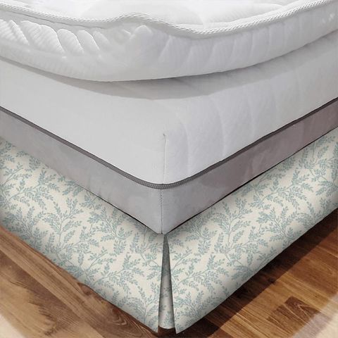 Ferndown Teal Bed Base Valance