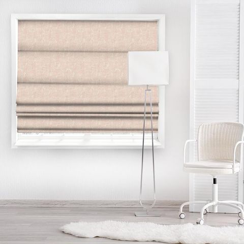 Ashmore Blush Made To Measure Roman Blind