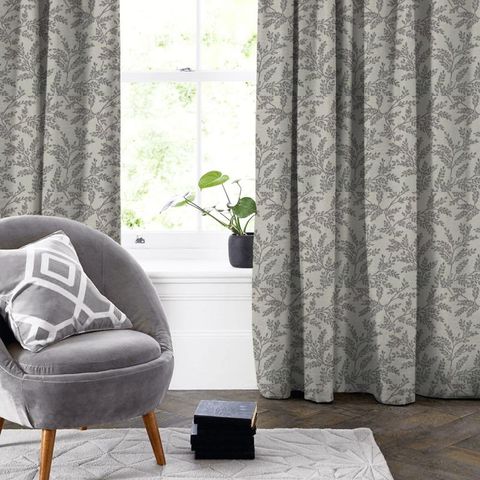 Ferndown Charcoal Made To Measure Curtain