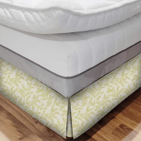 Ferndown Citron Bed Base Valance