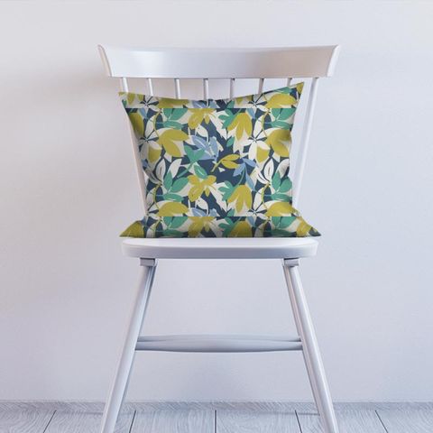 Baja Forest/Citrus/Electric Blue Cushion