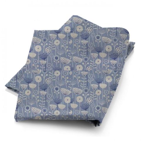 Bergen Blue Fabric