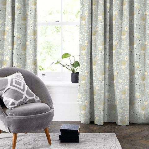 Bergen Grey Made To Measure Curtain