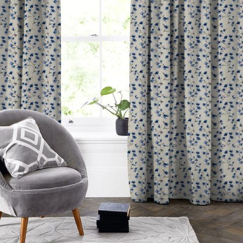 Como Indigo Made To Measure Curtain