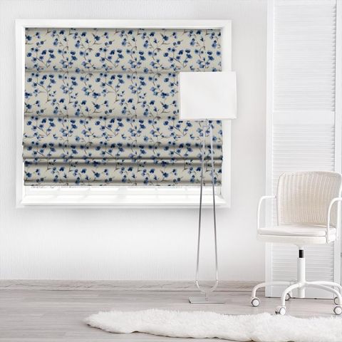 Como Indigo Made To Measure Roman Blind