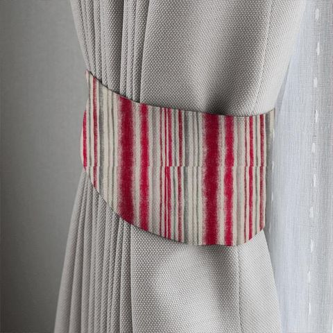 Garda Stripe Cherry Tieback