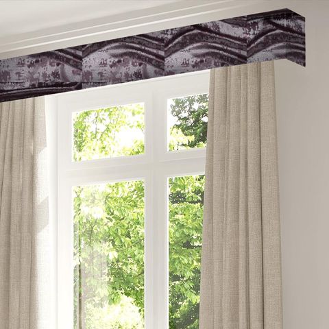 Mercury Mauve Pelmet