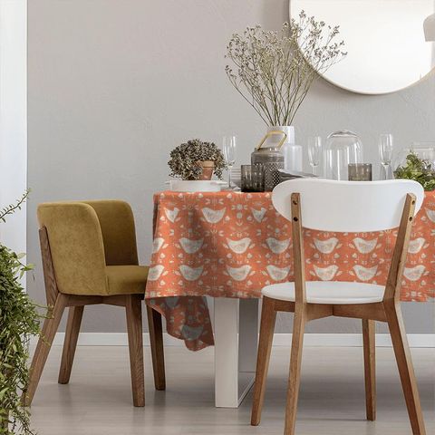 Narvik Burnt Orange Tablecloth