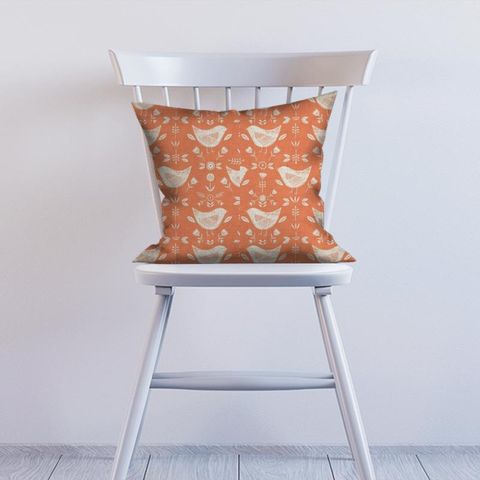 Narvik Burnt Orange Cushion