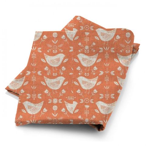 Narvik Burnt Orange Fabric