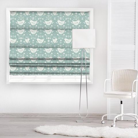 Narvik Seafoam Made To Measure Roman Blind