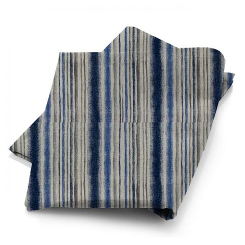 Garda Stripe Indigo Fabric