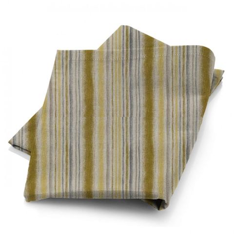 Garda Stripe Ochre Fabric