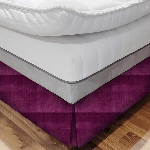 Glamour Heather Bed Base Valance