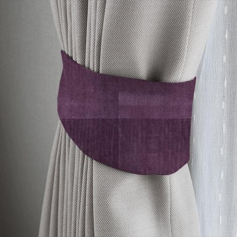 Glamour Aubergine Tieback