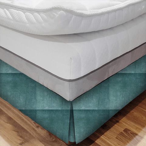 Glamour Duck Egg Bed Base Valance