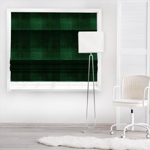 Glamour Emerald Made To Measure Roman Blind