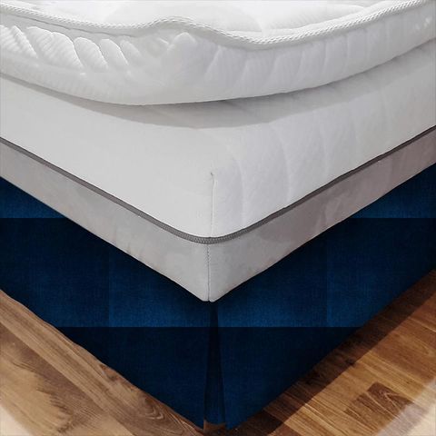 Glamour Petrol Bed Base Valance