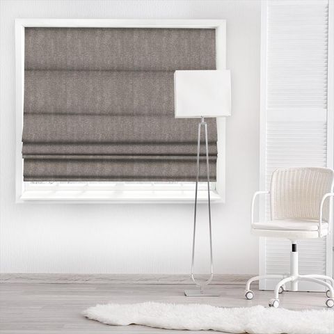 Shelley Soft Grey Made To Measure Roman Blind