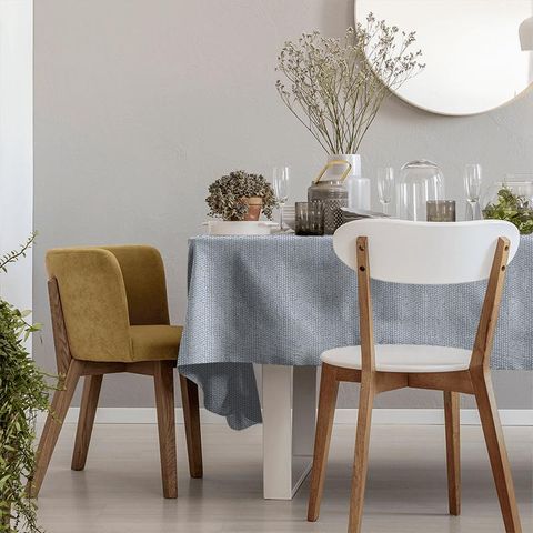 Spotty China Blue Tablecloth