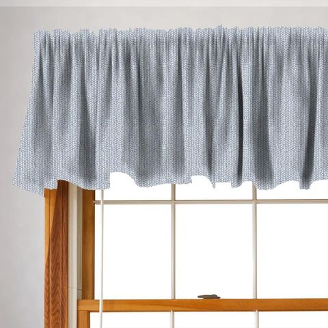 Spotty China Blue Valance