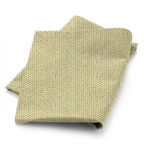 Spotty Ochre Fabric