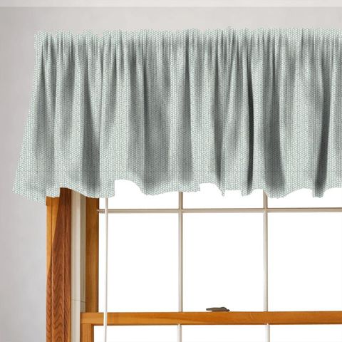 Spotty Seafoam Valance