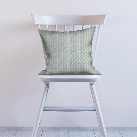 Spotty Seafoam Cushion