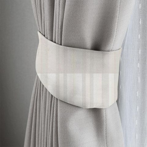 St James Stripe White Tieback