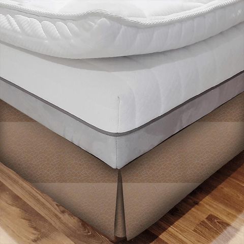 Mosaic Coral Bed Base Valance