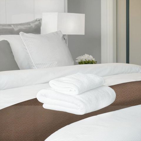 Mosaic Coral Bed Runner