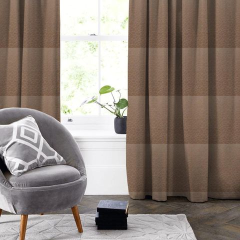 Mosaic Coral Made To Measure Curtain