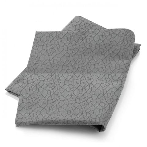 Mosaic Graphite Fabric