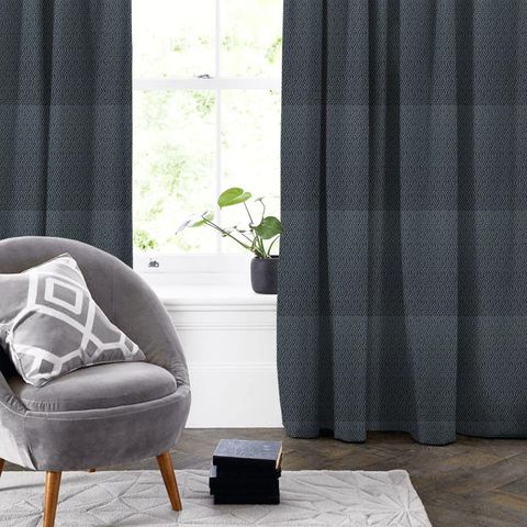 Niva Midnight Made To Measure Curtain