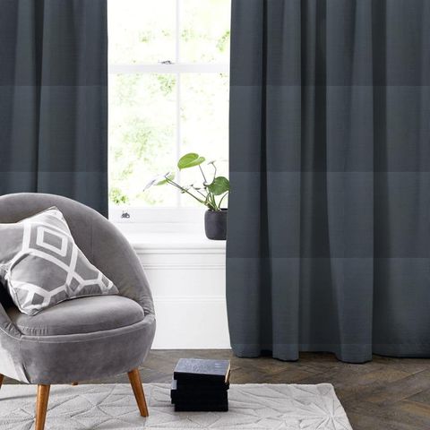 Nouveau Midnight Made To Measure Curtain