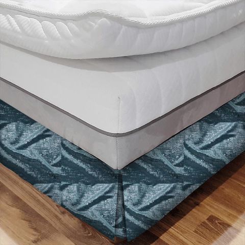 Zinc Duck Egg Bed Base Valance