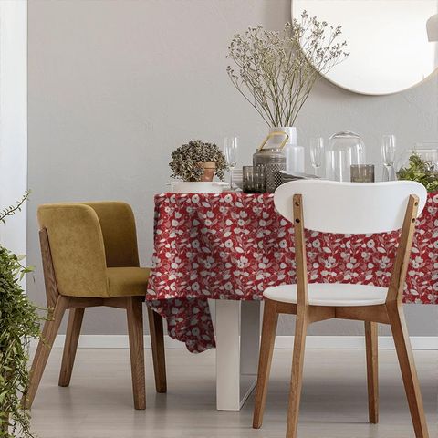 Nordic Scarlet Tablecloth