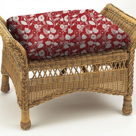 Nordic Scarlet Box Cushion