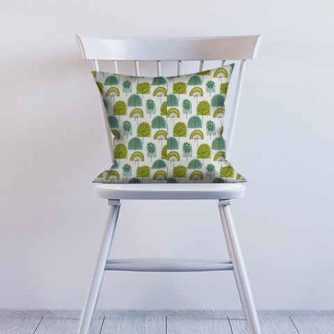 Scandi Wood Kiwi Cushion