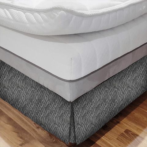 Marble Carbon Bed Base Valance