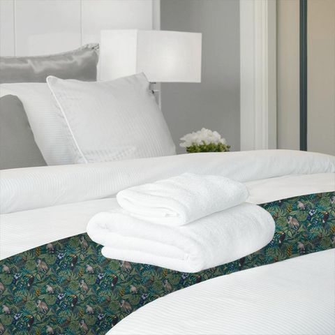 Rain Forest Lagoon Bed Runner