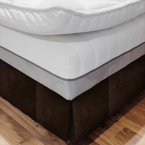 Eaton Square Espresso Bed Base Valance