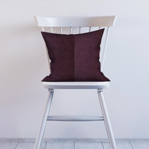 Eaton Square Plum Cushion