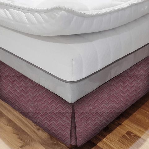 Design 2 Rhodonite Bed Base Valance