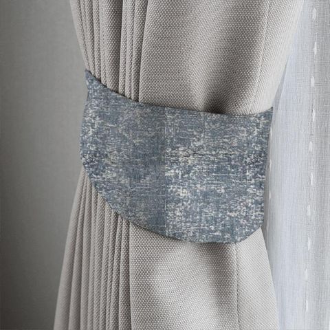 Stardust Teal Blue Tieback