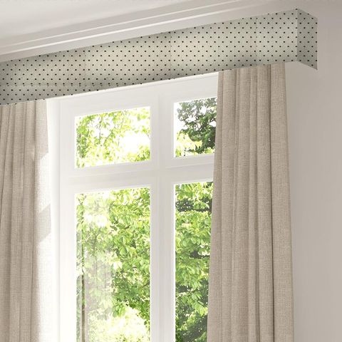 Verona Charcoal Pelmet