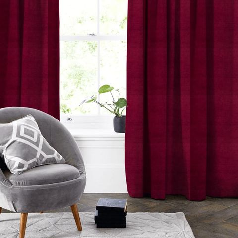 Eaton Square Scarlet Made To Measure Curtain