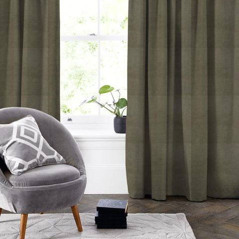 Eaton Square Taupe Made To Measure Curtain